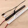 Ranura Conductiva Magnética para Tiras de Luz de Estante en Centros Comerciales y Supermercados, Conector de Alimentación Flexible de Dos Cables, Conexión Deslizante, Enchufe de Terminal Circular