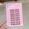 Pestañas Postizas sin Pegamento de 8 Filas en el Mismo Estilo que los Grupos de Ídolos, Presentando Estilos de Perro, Zorro, Gato y Conejo, para un Look de Ojos Manga Puro y Deseable, Pestañas Naturales Perezosas