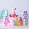 Estilo Chino Zorro de Nueve Colas Tushan Colgante de Piedra de Cristal Caja Sorpresa Colgante de Moda con Buen Significado Decoración de Coche Regalo Venta al por Mayor