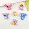 Accesorios de Resina de Color Caricatura para Bebé Hechos a Mano DIY Pegamento de Crema Funda para Teléfono Móvil Pasador Cuerda para el Cabello Accesorios para Taza de Agua