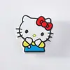 25 nuevos accesorios para zapatos con agujeros, hebilla, flor para zapatos, DIY, gato de dibujos animados tridimensional, hebilla para zapatos, centro comercial con accesorios de hongo, venta al por mayor