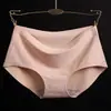 Verano de una pieza Sin Hielo Seda Marca cintura calzoncillos fabricantes venta al por mayor más grasa sexy cadera ropa interior transpirable mujeres
