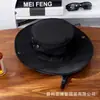 Sombrero de Sol de Verano para Hombre para Exteriores Montar Sombrero de Ala Redonda Sombrero Benney de Pesca Sombrero de Montañismo Sombrero Camuflado con Protección Solar Rizado