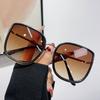 Nuevas gafas de sol bb ojo de gato para mujer protección solar experto senior transmisión en vivo generación protección UV montura grande gafas de sol adelgazantes para hombre