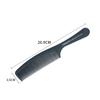 Fabricante Atacado Pente de Fibra de Carbono Pente de Cauda Pontiaguda para Cabelo Longo Feminino Cabeleireiro Doméstico Pente de Dentes Anti-Densidade Masculino Eletricidade Estática