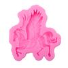 Nuevo molde epóxico de Pegaso DIY para decoración de pasteles, fondant, herramienta para hornear, decoración