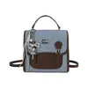 Yuezhi 2026 Verano Nueva Mochila Moda Retro Tendencia Versátil Maletín Estudiante Escuela Casual Bolso para Mujer