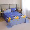 Sábana de una pieza engrosada de sarga, sábanas lijadas, dormitorio de estudiante, cama individual, funda nórdica doble sencilla de estilo nórdico para las cuatro estaciones