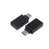Adaptador de enchufe con carcasa de aluminio, conector macho Tipo-C a USB 3.0 hembra, conector hembra USB 3.0 a puerto de carga Huawei