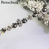 Corrente de solda de strass de vidro em forma de gota d'água multicolorida corrente de código para vestido de noiva roupas acessórios DIY sapatos e chapéus corrente de diamante decorativa