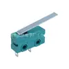Interruptor de Límite de Viaje Kw-12 Microinterruptor de 2/3 Pines Sin Palanca Palanca Larga Rodillo Contacto Normalmente Abierto Normalmente Cerrado