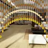 Cortina de Contas de Cristal Feng Shui para Porta de Banheiro, Entrada da Sala de Estar e Porta de Quarto - Ajuste de Layout Porta a Porta