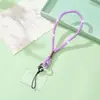 Cordón para Teléfono Móvil Cadena Corta Colgante Moda Cadena para Teléfono Móvil con Pedrería Colgante Antiperdida Cuerda Colgante de Diamante Llavero