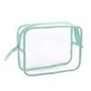 Bolsa de Cosméticos Transparente de PVC Bolsa con Cremallera de Viaje Portátil de Aspecto Elegante de Gran Capacidad Impermeable