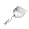 Pala Metálica Desmontable para Arena de Gato Transfronteriza, Modelo Grande y Enorme, Herramienta Doble Agujero para Tamizar, Pala para Arena de Gato de Acero Inoxidable