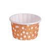 Spot atacado onda de cor ponto bolo copo de papel grande Maffin copo revestido papel assando copo de papel curling