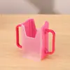 Porta-copos para Bebidas Infantis Copo para Leite de Caixa de Bebê Porta de Apertar Protetor Anti-Queimadura Copo de Leite Puro Capa Quadrada Gadget para Beber Leite