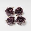 Flores Artificiales Moradas, Flores Falsas, Flores de Seda, Guirnaldas Hechas a Mano para DIY, Tocados, Ropa, Accesorios para el Cabello, Escenografía de Bodas