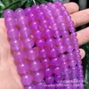 Cuentas Sueltas de Calcedonia Optimizadas Accesorios para Joyería DIY Enhebrado Hecho a Mano Productos Semi-Terminados Cuentas de Jade Venta Directa del Fabricante