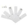 Etiqueta de lavado UHF hotel hospital ropa de trabajo etiqueta de tela marca de lavado RFID nylon al por mayor