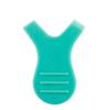 Aikexier herramienta auxiliar para permanente de pestañas traje de cepillo para pestañas en forma de Y cepillo de silicona cepillo para pestañas cabezal de cepillo de silicona