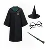 Túnica Mágica de Harry Potter Estudiante Hogwarts Traje Cos Disfraz de Halloween