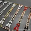 Adecuado para Apple Watch 56789 Generación Ultra Metal Mariposa Diamante S10 Correa de Reloj