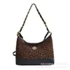 Bolsa de Hombro Tote Retro Maillard de Alto Valor 2026 Otoño/Invierno Nueva Bolsa Cruzada Bolsa de Axila