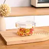 Frasco Sellado de Grado Alimenticio, Caja Sellada de Té Aromático, Frasco de Almacenamiento, Conservador de Cocina para el Hogar, Caja Transparente para Almacenamiento de Granos