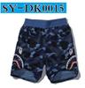 Pantalones Cortos Deportivos Casuales para Hombre y Mujer Serie Cabeza de Tiburón de Color Transfronterizos Estampado Digital 3D Marca de Moda Pantalones de Playa Hawaianos