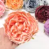 Flores Artificiais Flor de Peônia Retrô Europeia Cabeças de Flor Artificiais Materiais para DIY Flores de Casamento Realistas de Alta Qualidade Arte Floral Decorativa