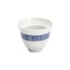 Taza Maestro Escrita a Mano Mi Yan Taza de Té de Cerámica Color Azul Espolvoreado Bajo Vidriado Taza de Degustación de Té Juego de Té Kung Fu Japonés Taza de Fragancia y Aroma