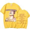 [Código Europeu Transfronteiriço] Camiseta Vintage da Banda de Rock Radiohead