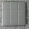 Azulejos Especiales para Cocinas de Restaurante, Azulejos Antideslizantes Absorbentes de Agua, Azulejos Gris-Amarillo a Prueba de Humedad 300X300Mm Azulejos Cilíndricos Rojos Cóncavos y Convexos
