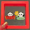 Panda de dibujos animados para ser no. 1 debe aprobar el broche cada examen examen de admisión a la universidad inspirador pequeño regalo pin insignia de estudiante hombres y mujeres