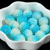 Slime diy artesanal frisado material abs Bayberry bola gradiente imitação pérola redondo enchimentos populares