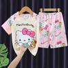 Traje infantil del sudeste asiático, pijamas de verano para niñas, ropa de casa para niños, pijamas para niñas, ropa de verano, ropa para niños
