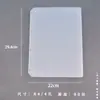 Folhas divisórias transparentes fosqueadas de PP, páginas divisórias fosqueadas A4 espessadas, divisórias para álbuns de fotos, cadernos de folhas soltas de 3 e 6 furos