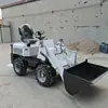 Fabricantes Fornecem Mini Carregadeiras de Nova Energia para Fazendas Agrícolas, Mini Carregadeiras de Tração nas Quatro Rodas para Canteiros de Obras e Carregadeiras Elétricas