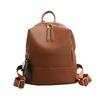 Mochila Design de Nicho Novo 2025 Pu Moda Coreana Grande Capacidade Versátil Mochila Feminina High-End