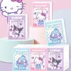 Pañuelos de Papel Impresos con Diseño de Gatito de Dibujos Animados, Paquete Pequeño Portátil de Pañuelos Faciales, Papel Higiénico, Servilletas Coloridas, Toallas de Mano