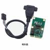 Tarjeta de Red Gigabit Mini PCIe mPCIe para Computadora de Escritorio Mini Altura Completa Media Altura 1000m Cableada RJ45