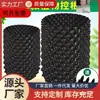 Dispositivo de Control de Raíces, Tablero de Barrera de Raíces de Plástico Negro, Tablero Envolvente para Árboles, Fijador de Raíces, Herramienta Redonda y Rectangular Engrosada de Control de Raíces para Plantación de Árboles
