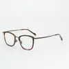 Gafas de Titanio Puro de Alta Calidad Estilo Yoshiyuki Yamamoto Monturas Japonesas de Diseñador Monturas de Gafas de Acetato Premium