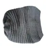 Gorro Quente de Tricô para Outono e Inverno, Gorro de Lã Tricotada, Gorro Quente para Uso Externo, Gorro Quente Versátil de Tricô