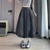 Elegantes Pantalones Túnica de Lunares para Mujer, Nuevos de Otoño/Invierno, Cintura Alta, Adelgazantes, Casual, Relajados, Pantalones Falda, Pantalones Cortos