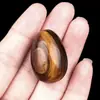 Venta Caliente Transfronteriza Cristal Natural Ágata Piedra Semipreciosa 2CM Huevo Pequeño Tallado Huevo de Pascua Estándar de Mina Adornos