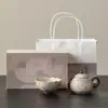 Tetera de Cerámica Miyan Pintada a Mano Pura de Nueve Colas Tetera Pequeña para el Hogar Tetera de Una Pieza con Filtro Juego de Taza de Té