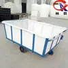Carrinho de Tecido com Rodas Lin Hui para Impressão, Tingimento, Fiação, Lavagem e Armazenamento de Tecidos, Carrinho de Tecido para Tingimento e Acabamento, Fabricante de Caixa Quadrada de Couro Bovino