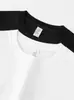 Sudadera de peso pesado de algodón 100% de 300 g con cuello redondo para hombre, Otoño e Invierno, Hombro caído, Color liso, Manga larga, Corte holgado, Top casual extragrande